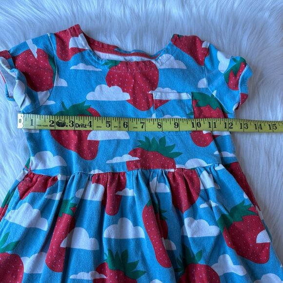Mini Boden Strawberry & Cloud Dress Size 6-7 Years - Picture 11 of 11